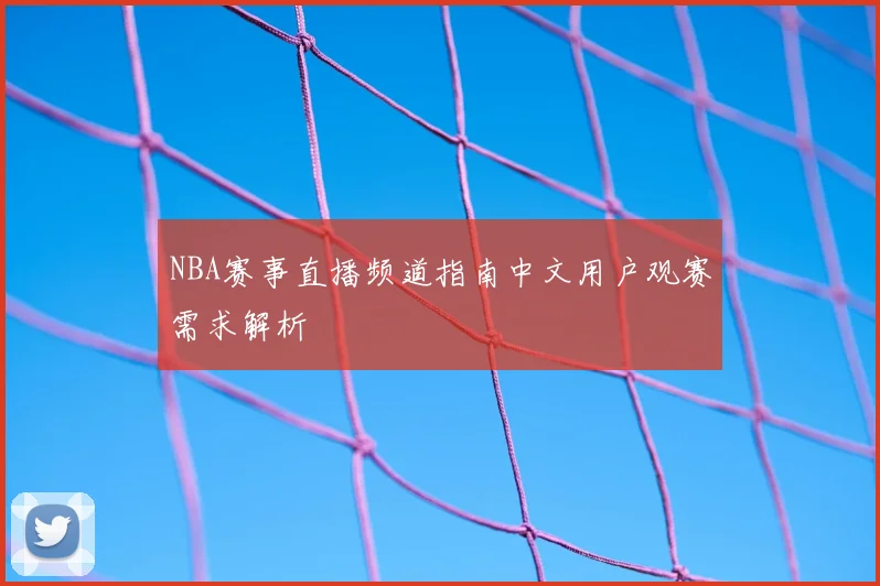 NBA赛事直播频道指南中文用户观赛需求解析
